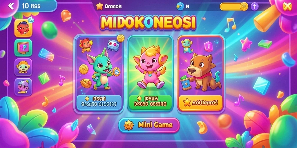 Tampilan utama aplikasi BINTANGMPO yang menarik.