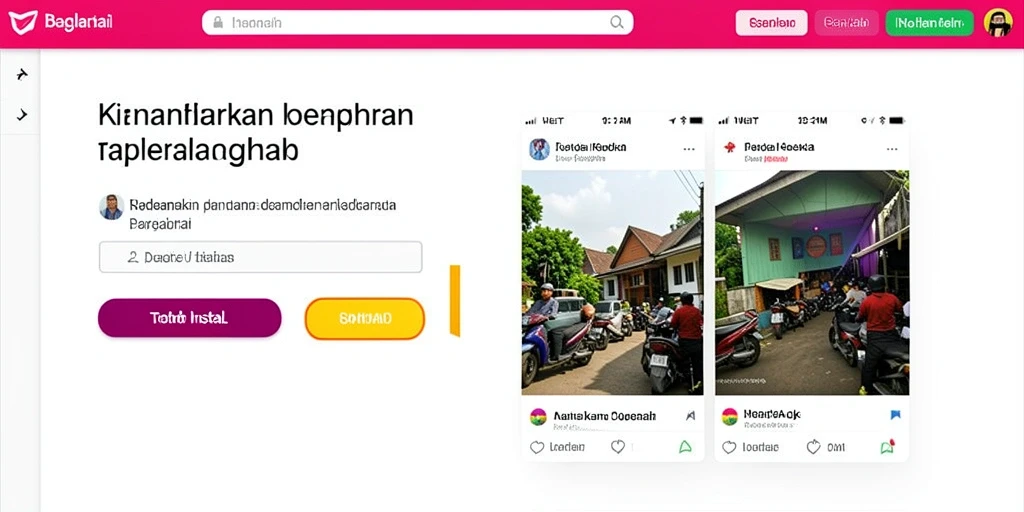 Tampilan antarmuka yang menarik dan user-friendly.