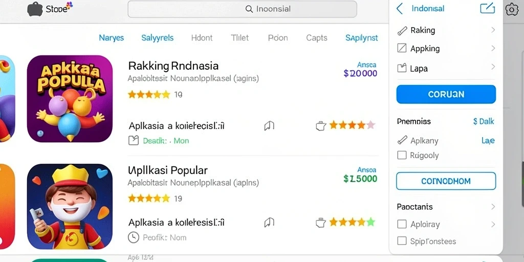 Tampilan antarmuka aplikasi yang user-friendly.