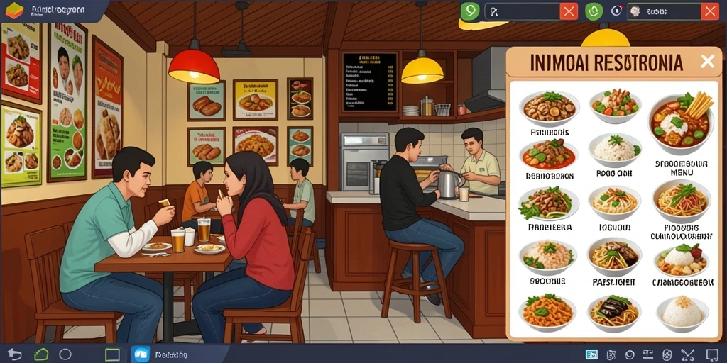 Tangkapan layar menampilkan antarmuka permainan yang menarik.