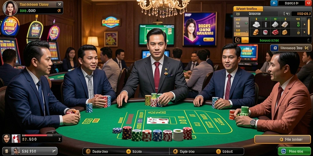 Tampilan awal yang menarik dengan visual yang memukau.