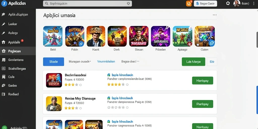 Tampilan antarmuka yang menarik dan user-friendly.